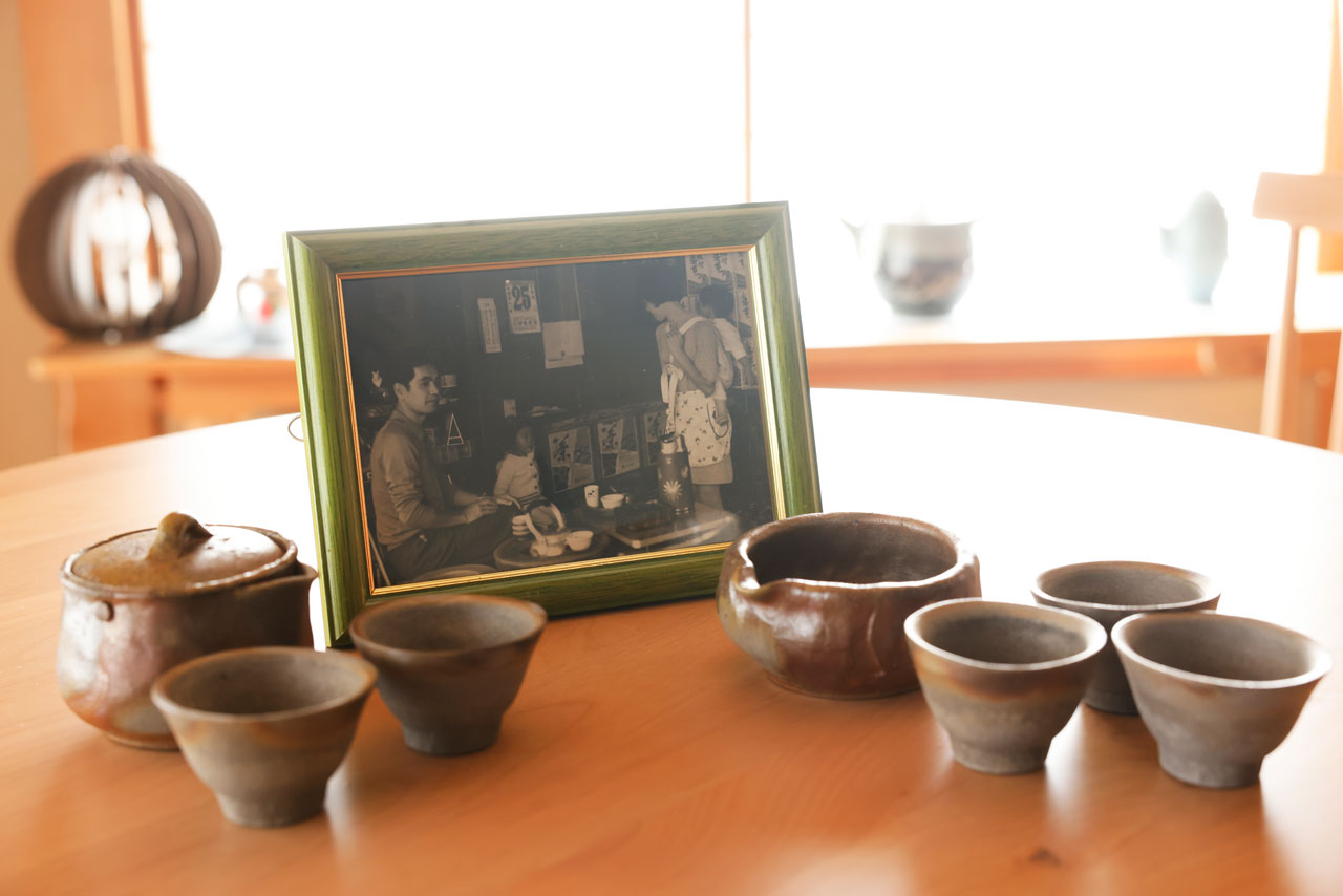 日本茶抹茶サロン324のルーツを物語る写真